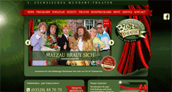 Desktop Screenshot of biertheater.de